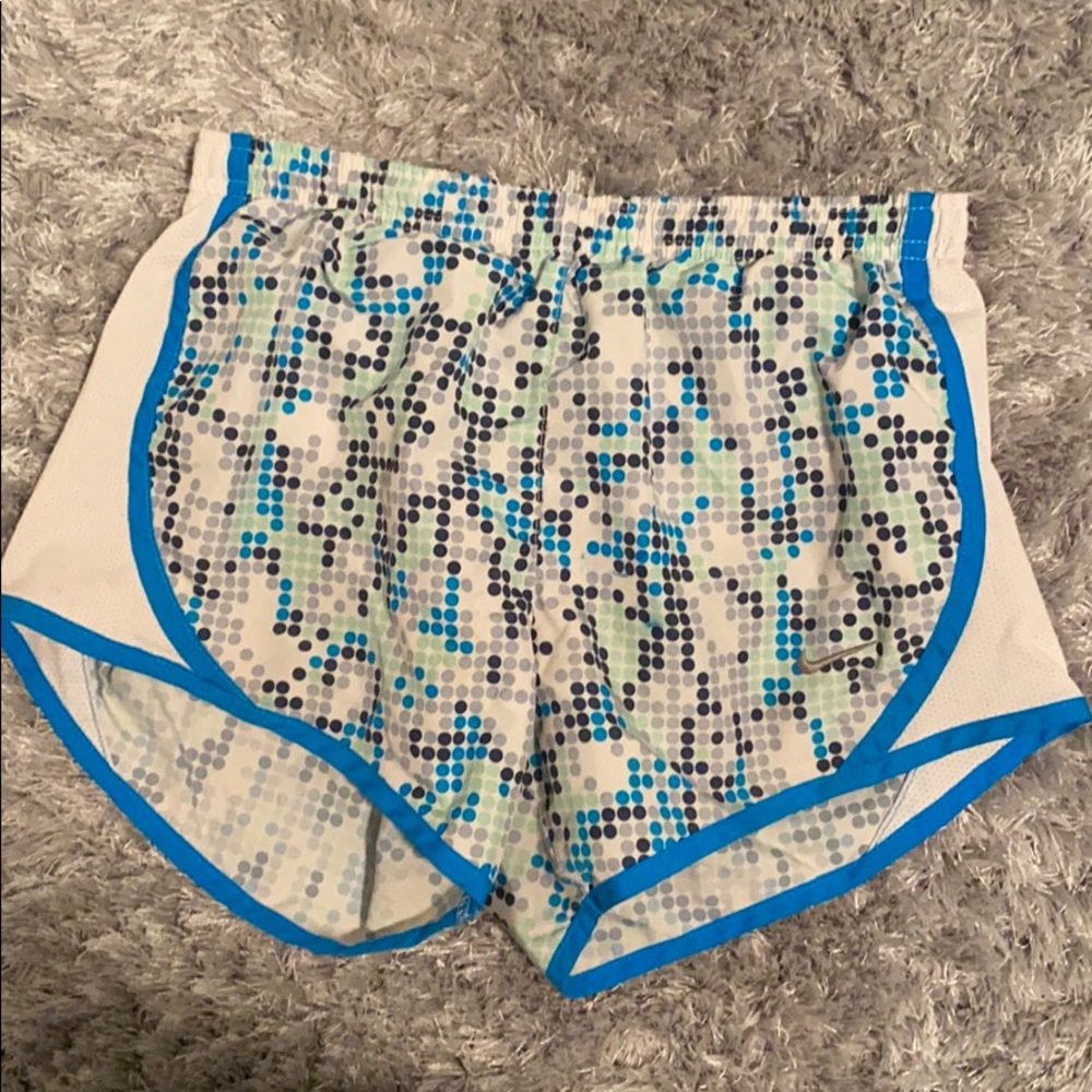 nike patterned shorts